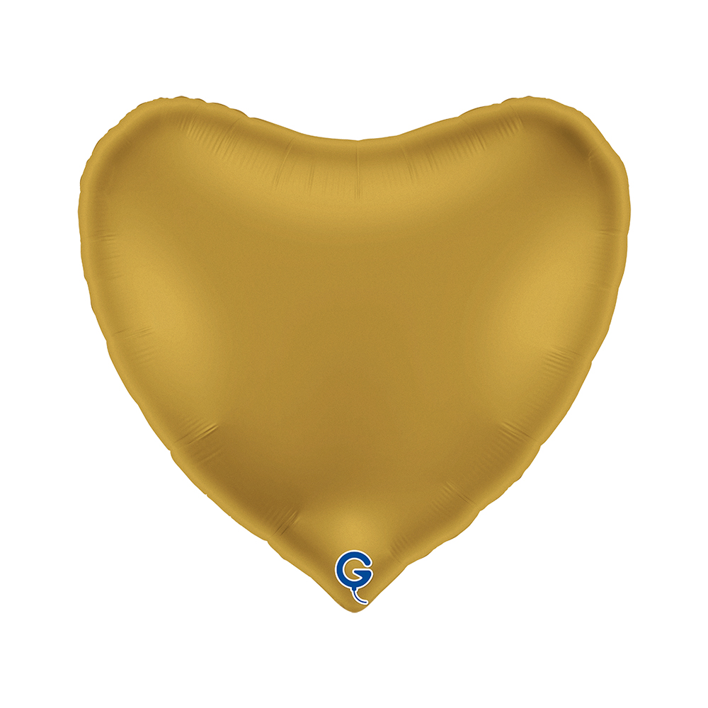 36" Herz Satin Gold (unverpackt)