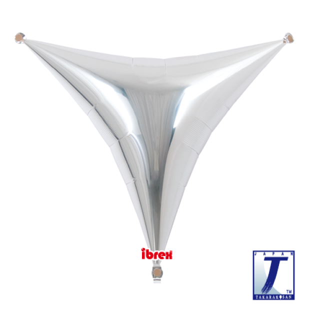29" Three-Point Metallic Silver (Ibrex)