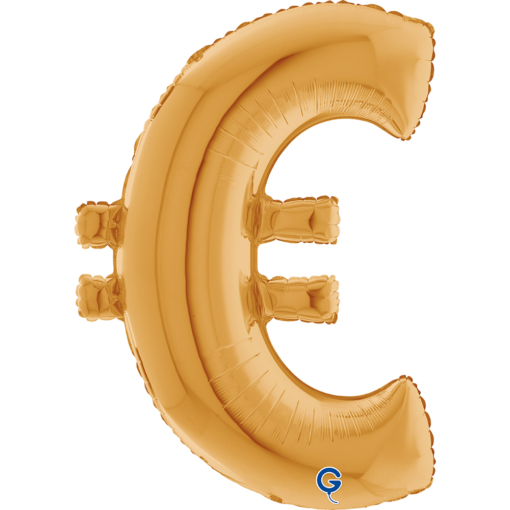 40" Symbol "€" Gold (Altgold)