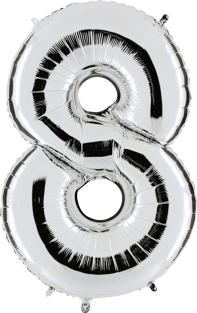 26" Folienzahl "8" Silver