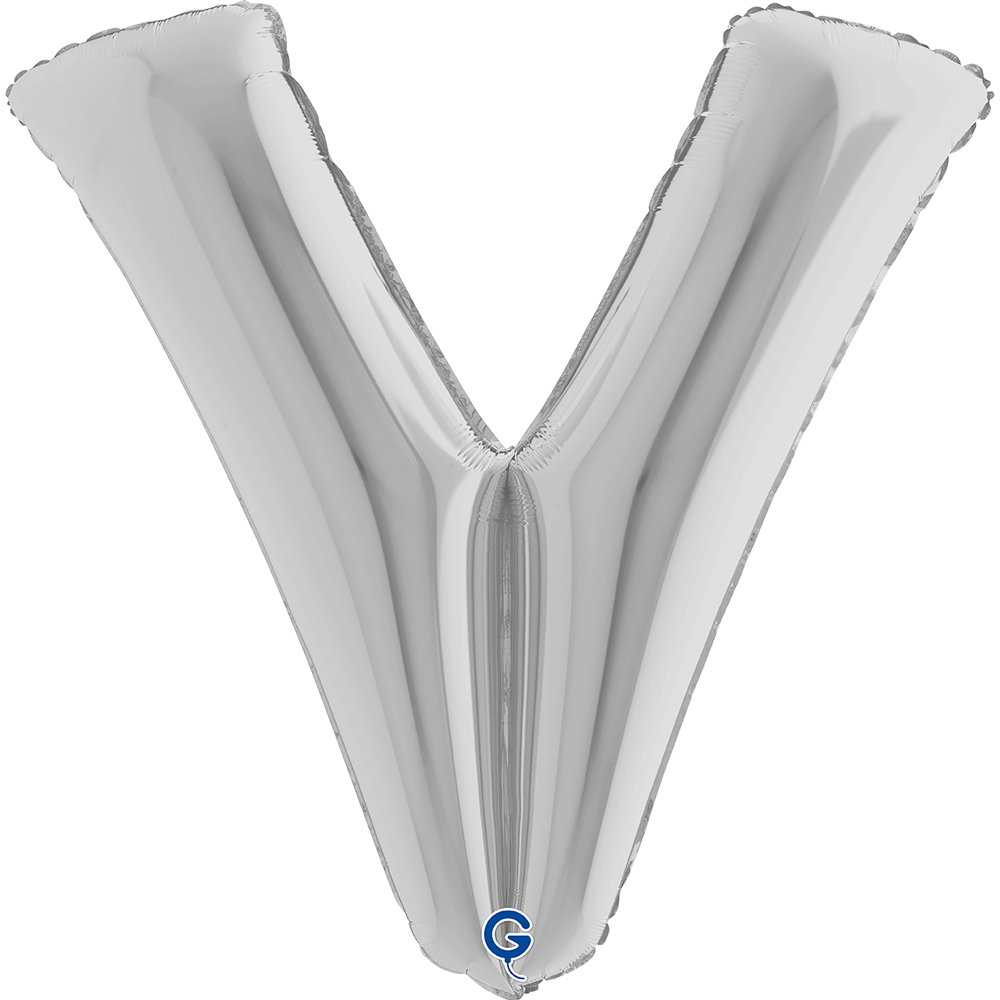 40" Folienbuchstabe "V" Silver