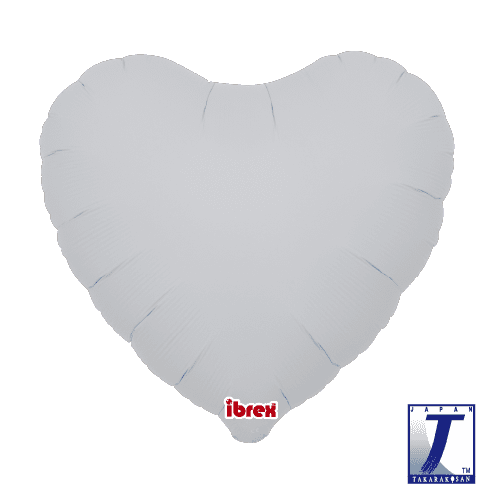 14" Heart White (Ibrex)