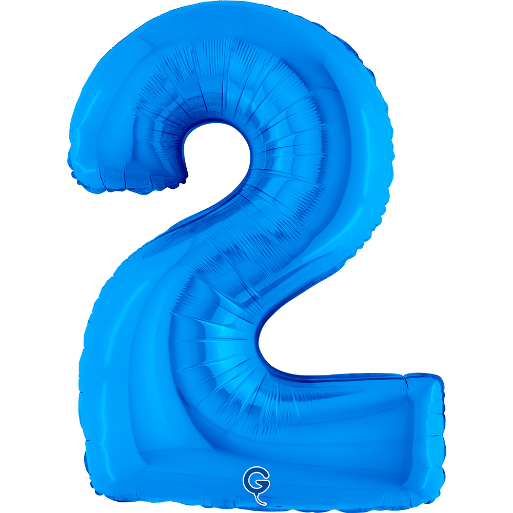 40" Folienzahl "2" Blue