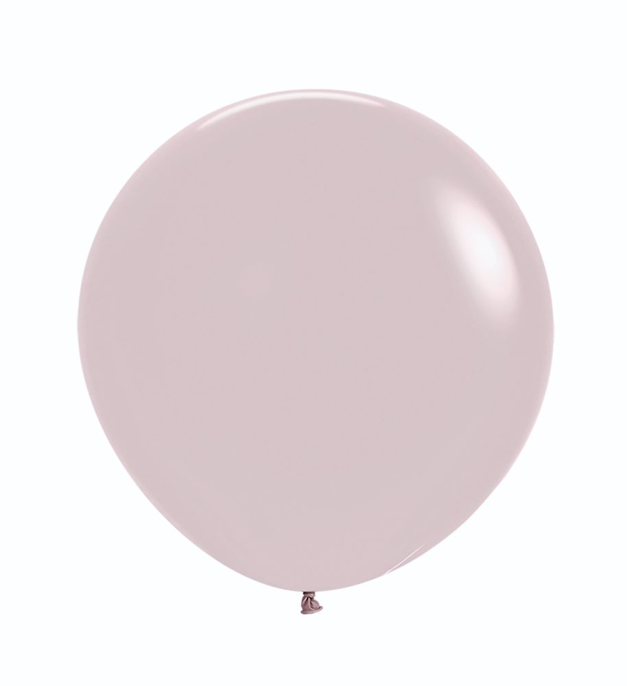 24" Pastel Dusk Rose (3 Stück)