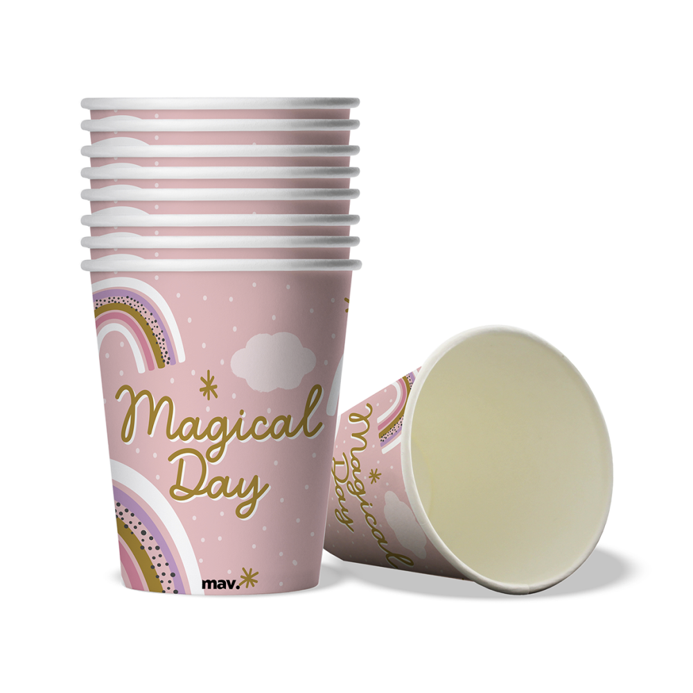 Magical Day Pappbecher (8 Stück)