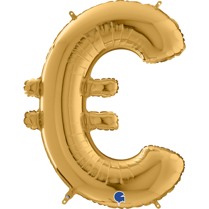 26" Symbol "€" Gold (Altgold)