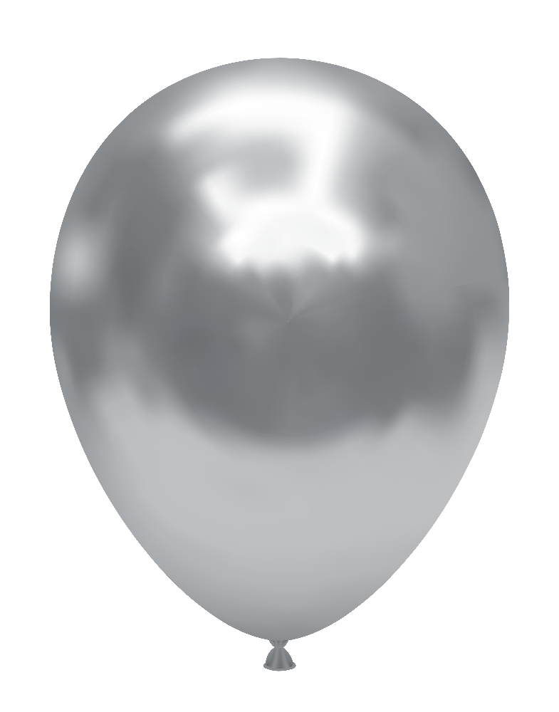 11" Effect Silvery (100 Stück)