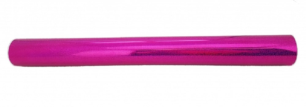 Folienrolle 70cm x 100m Holografie Magenta