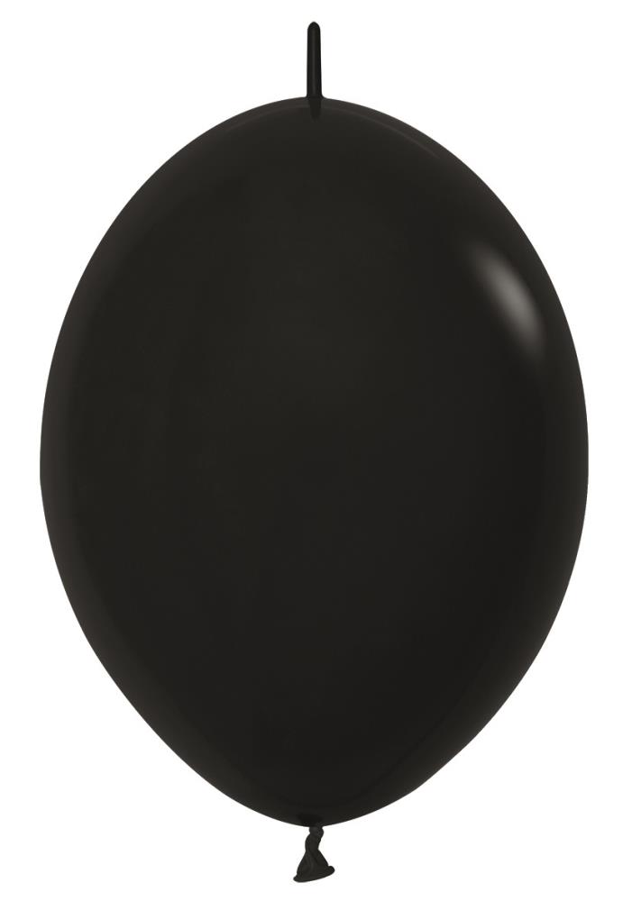 12" Link-o-loon Black (50 Stück)
