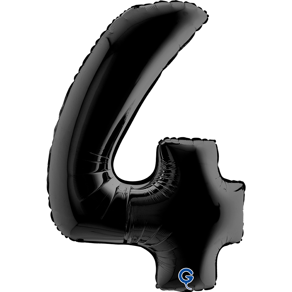 40" Folienzahl "4" Black