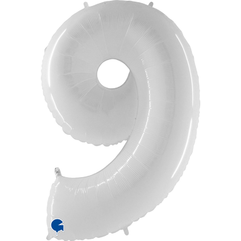 40" Folienzahl "9" White Fluo