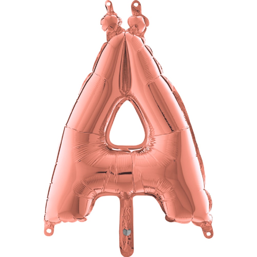 14"  Folienbuchstabe "Ä" Rosé Gold