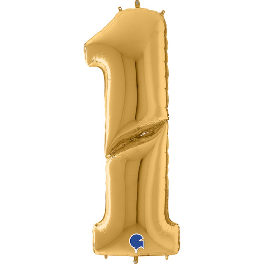 64" Folienzahl "1" Gold (Altgold)