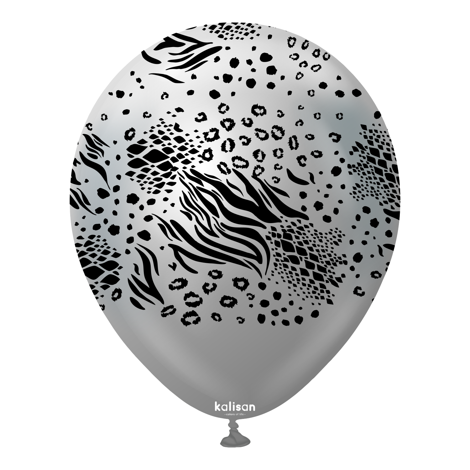 12" Safari Mutant Mirror Silver - Black (25 Stück)