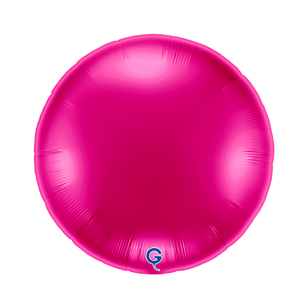 36" Rund Magenta (unverpackt)