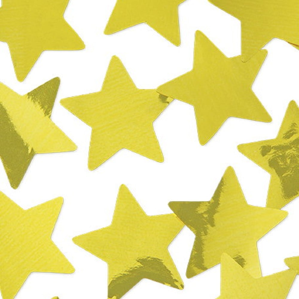 Folienkonfetti Stern 3cm Gold (1kg)