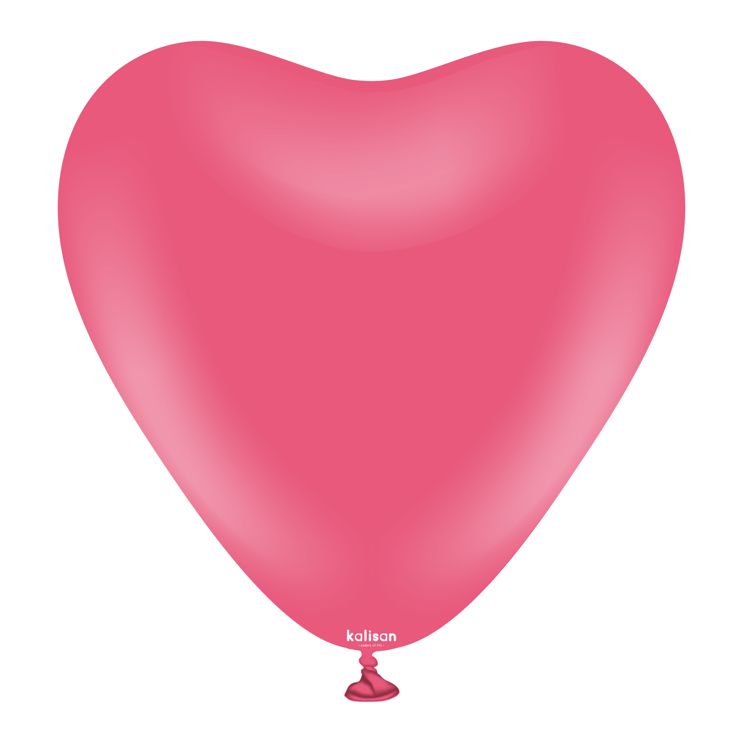 15" Herz Standard Fuchsia (100 Stück)