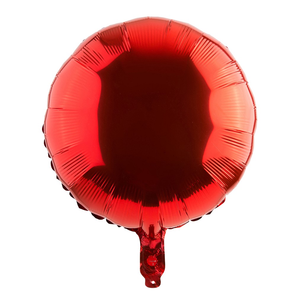 18" Rund rot