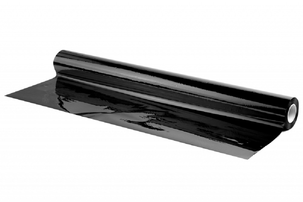 Folienrolle 70cm x 100m Schwarz