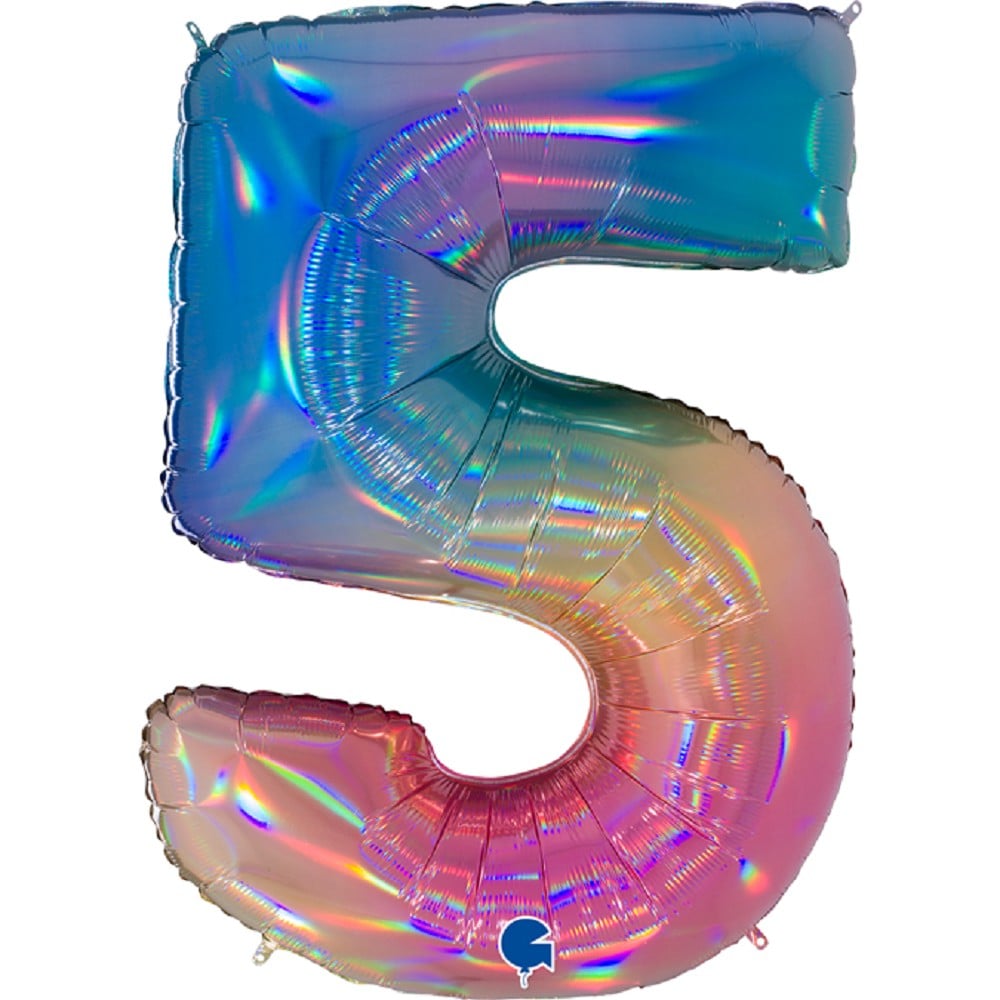 40" Folienzahl "5" Colourful Rainbow