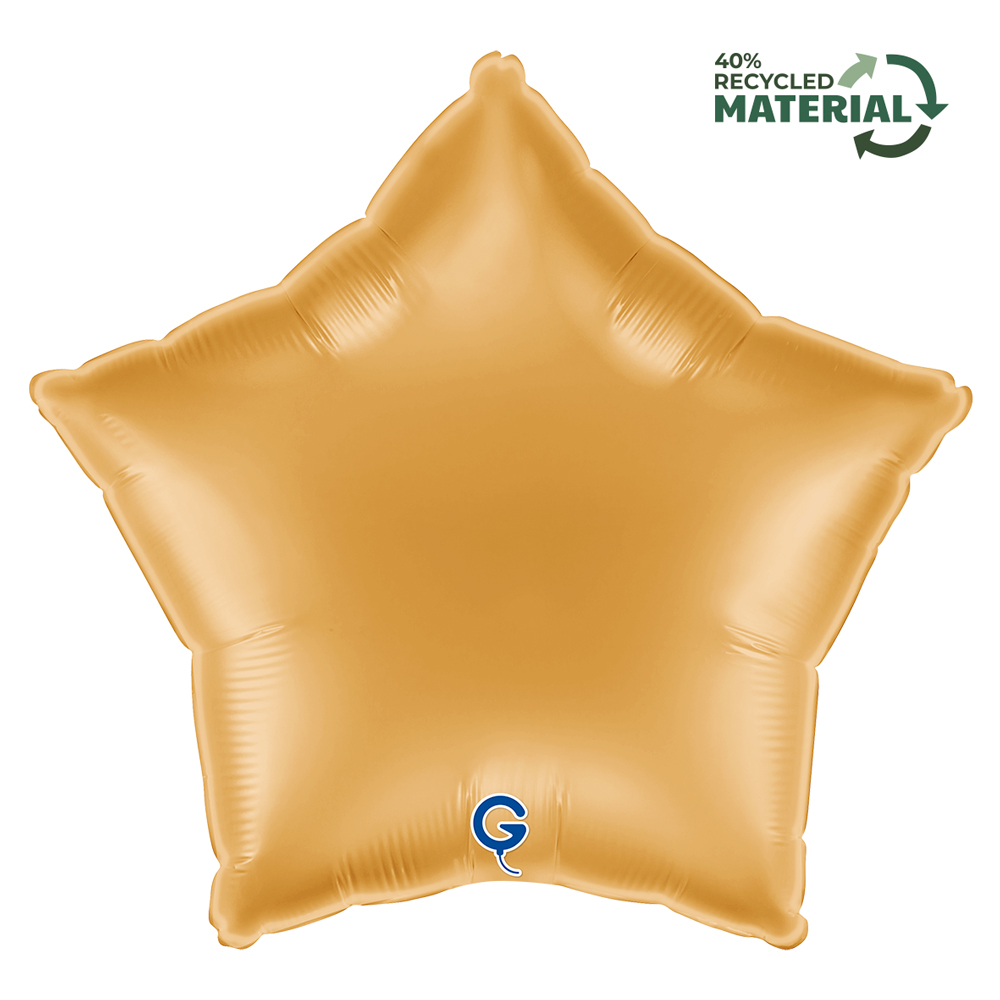 18" Stern Gold (Altgold) (unverpackt)