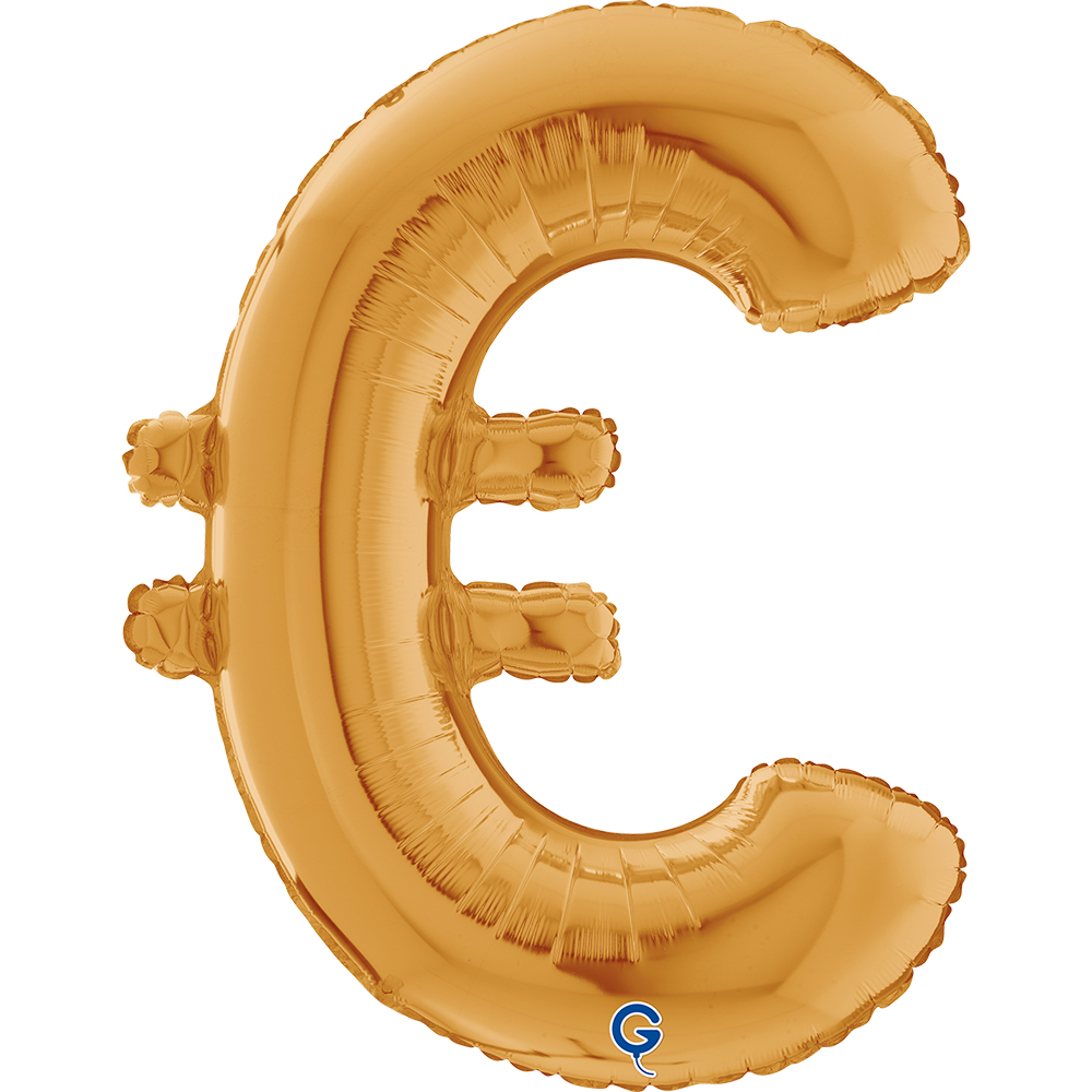 26" Symbol "€" Gold (Altgold)