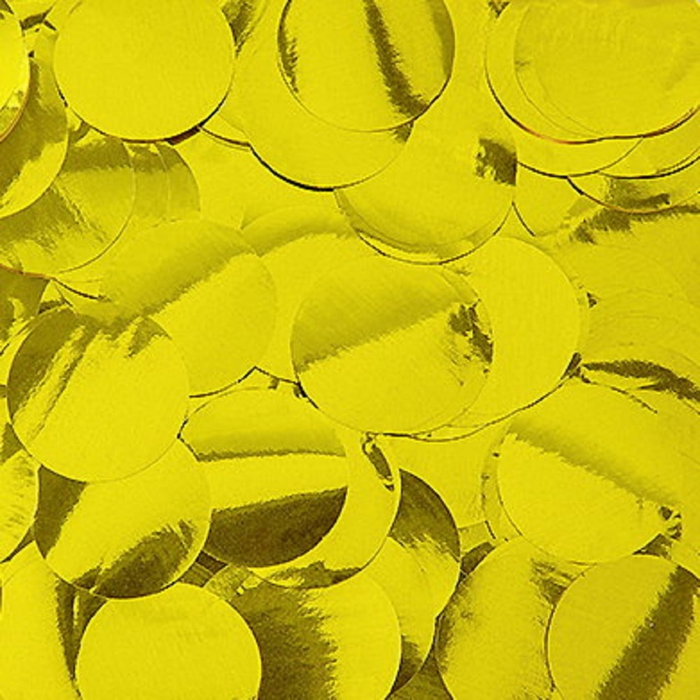 Folienkonfetti Rund 2cm Gold (15g)
