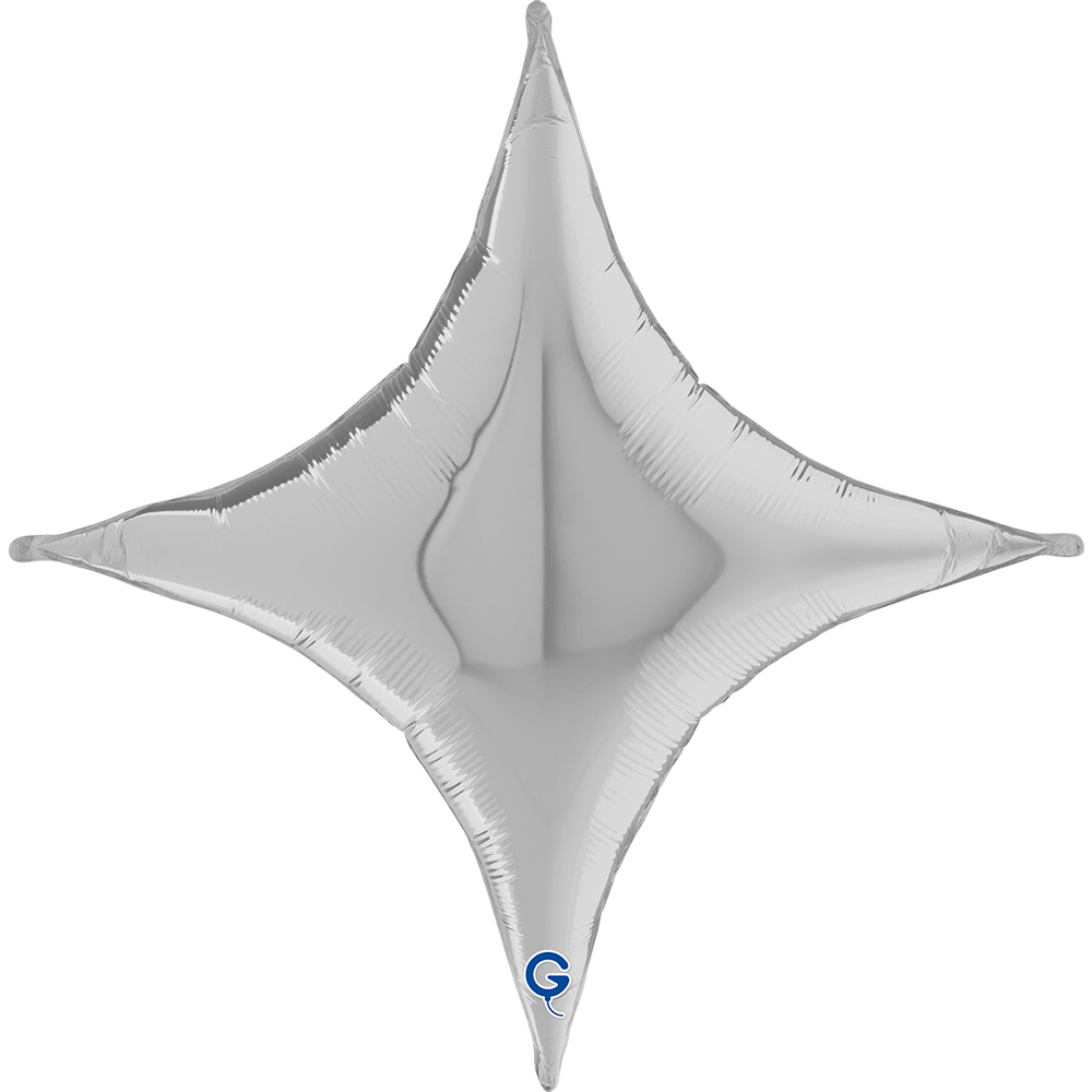 30" Deco-Concave Cross Silver (unverpackt)
