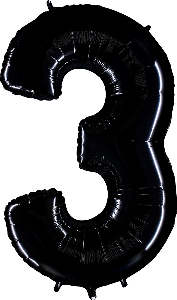 40" Folienzahl "3" Black