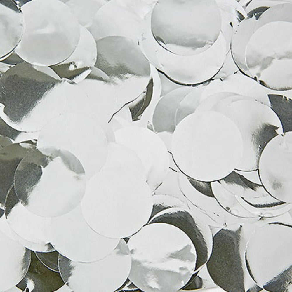 Folienkonfetti Rund 3,8cm Silber (1kg)