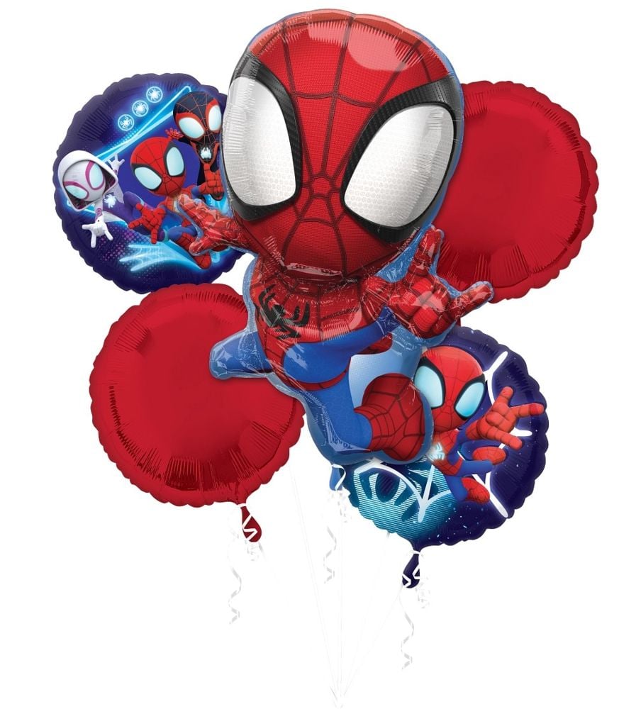 Bouquet Spidey & His Amazing Friends (Supershape + 4x 18")