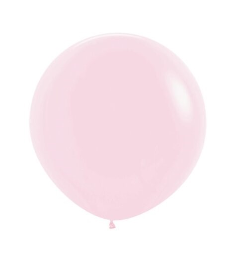24" Pastel Matte Pink (3 Stück)