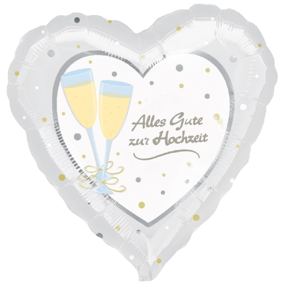 18" Alles Gute zur Hochzeit