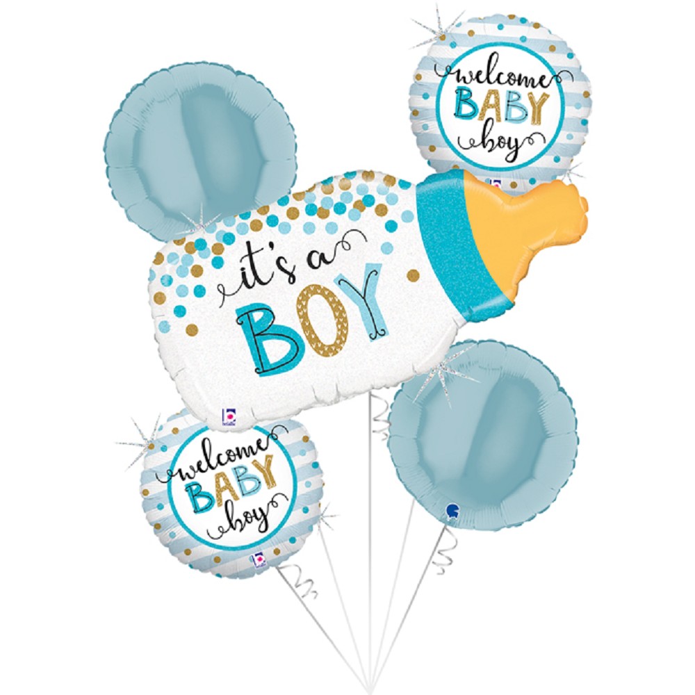 Confetti Bottle Boy Set