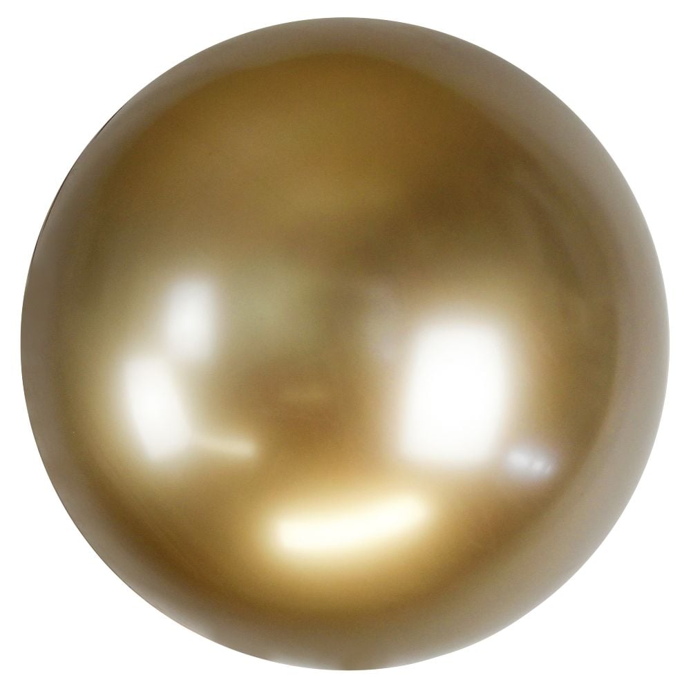 22" Mirror Globe gold