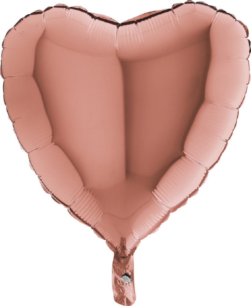 18" Herz Rose Gold (unverpackt)