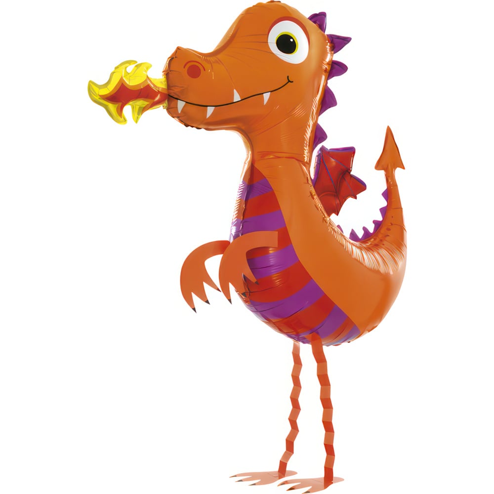 41" Balloon Friends Dragon