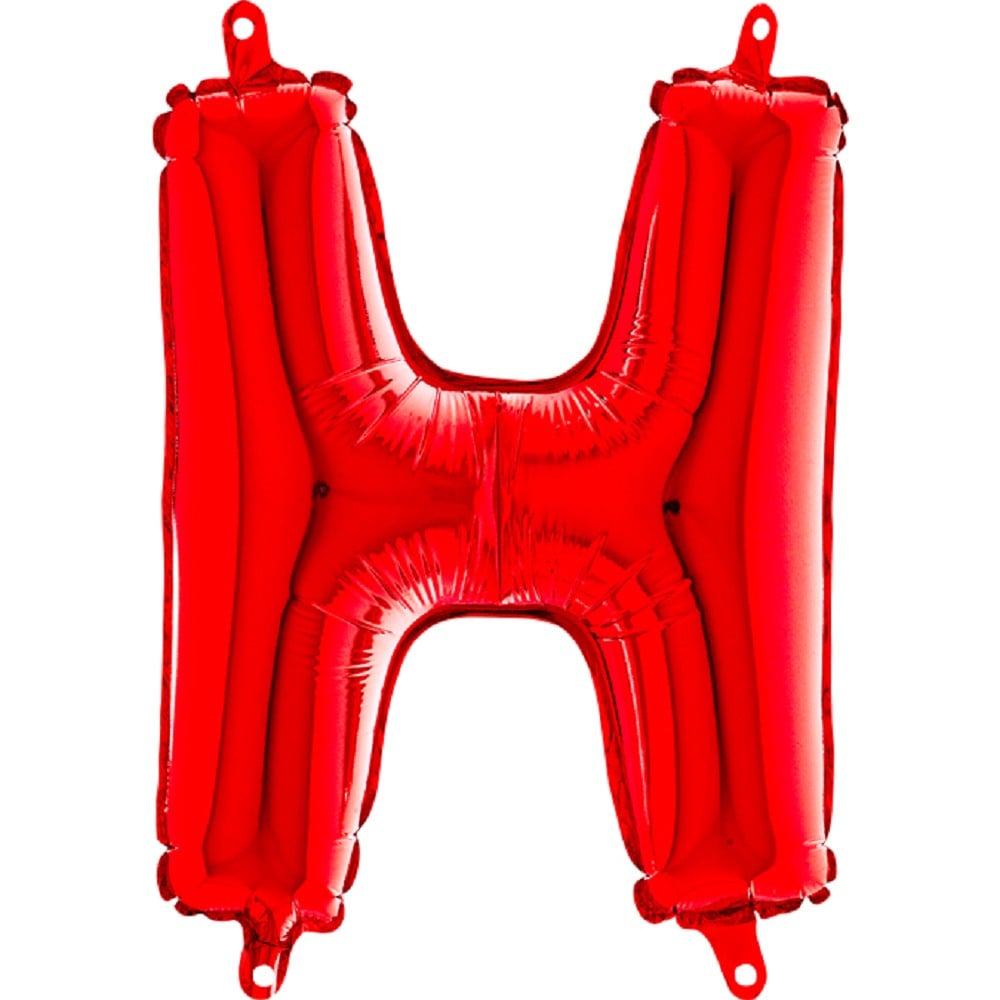 14" Folienbuchstabe "H" Red
