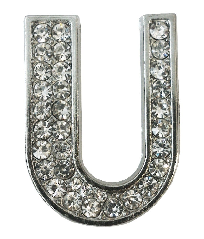 Strass-Buchstabe U (3,5cm)