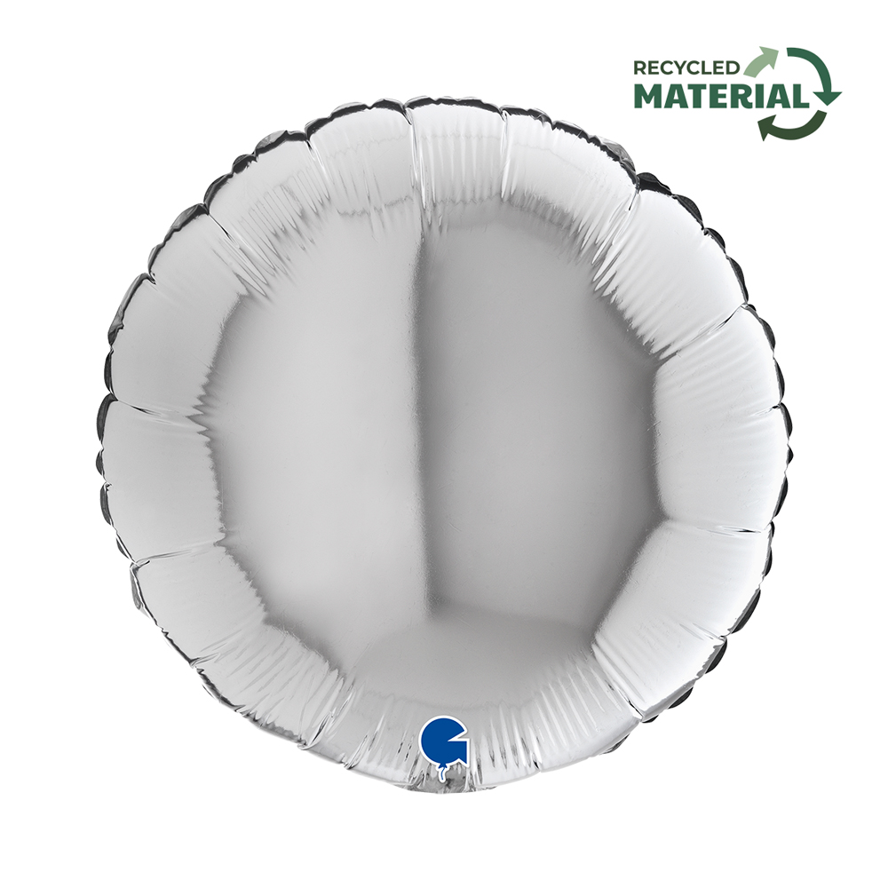 18" Rund Silber (unverpackt)