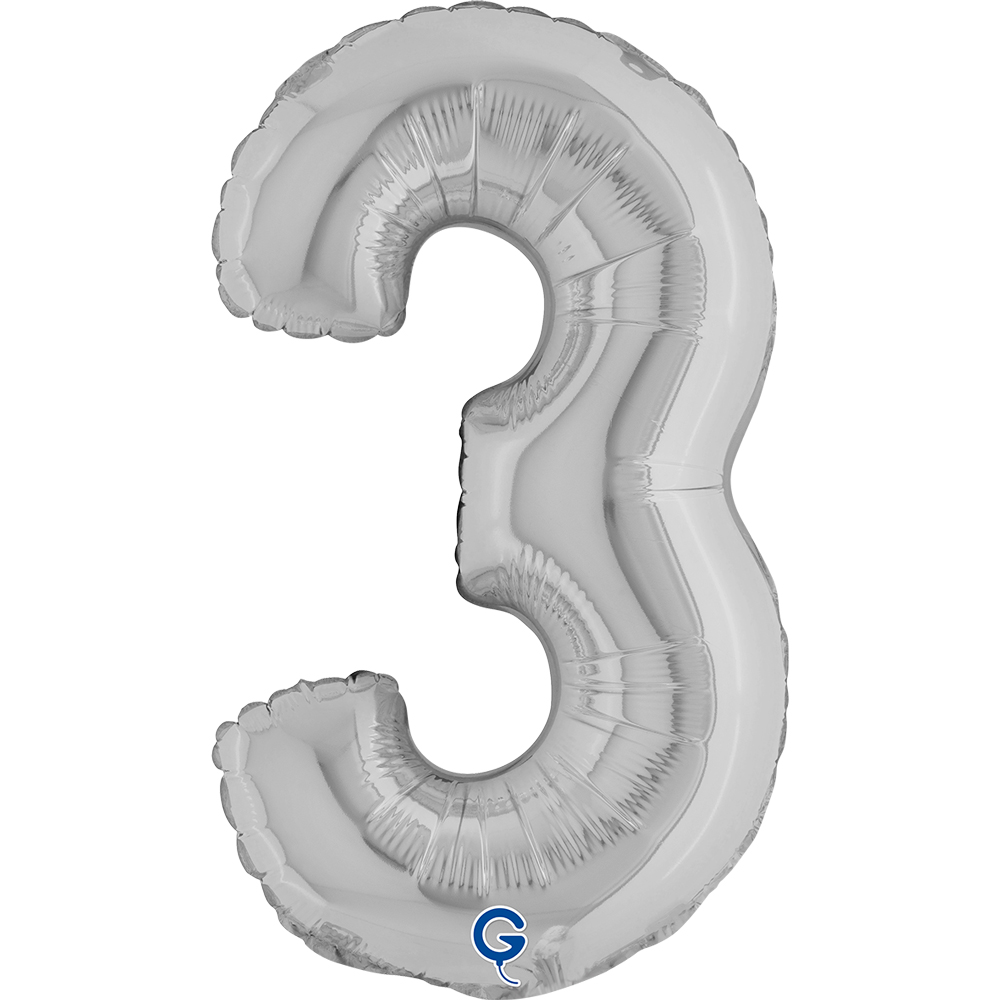 14" Folienzahl "3" Silver