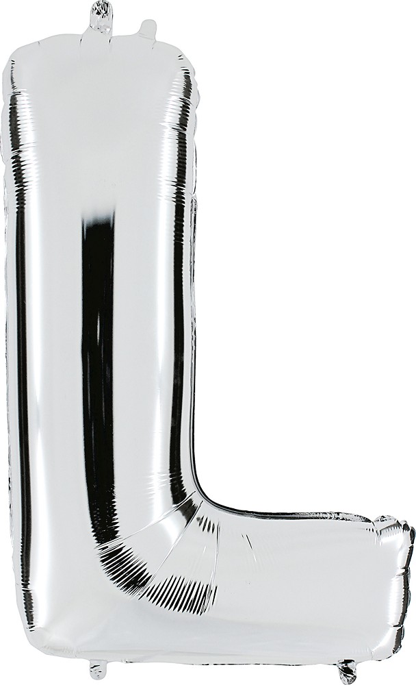 40" Folienbuchstabe "L" Silver