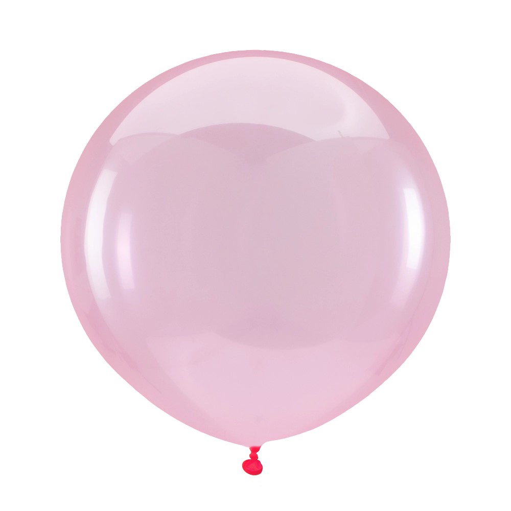 24" Crystal Clearz Pink (4 Stück)