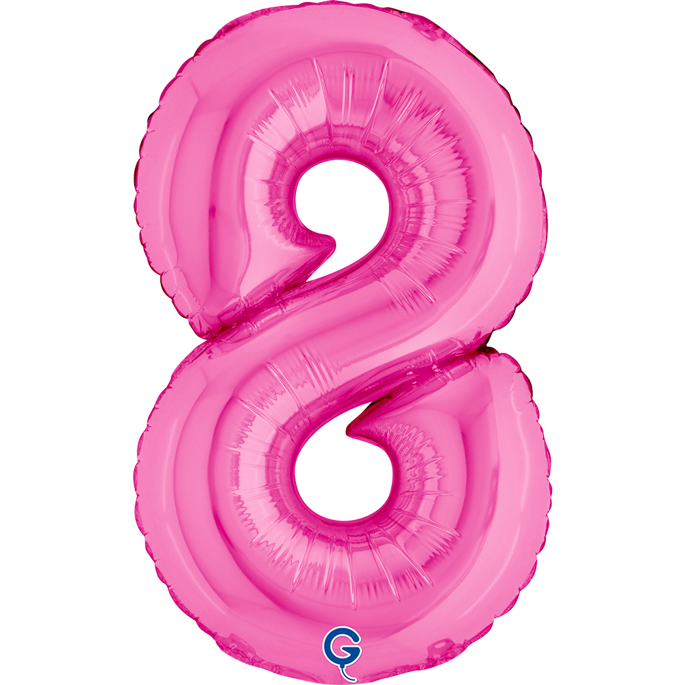 14" Folienzahl "8" Fuxia