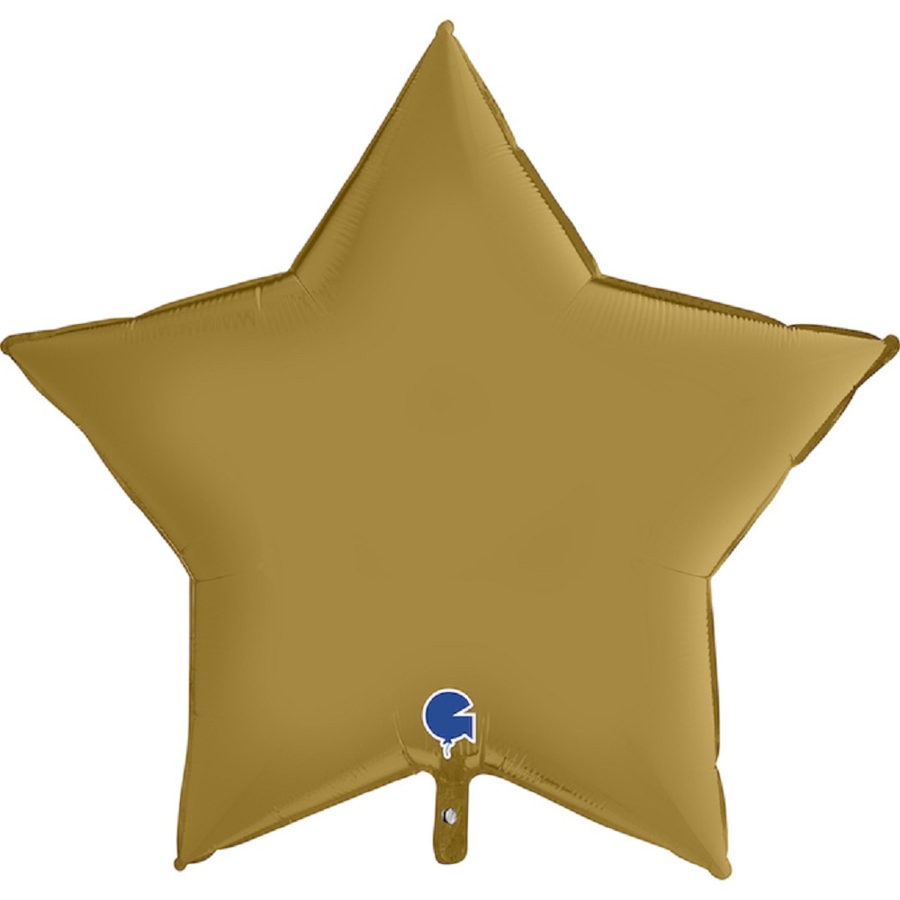 36" Stern Satin Gold (unverpackt)