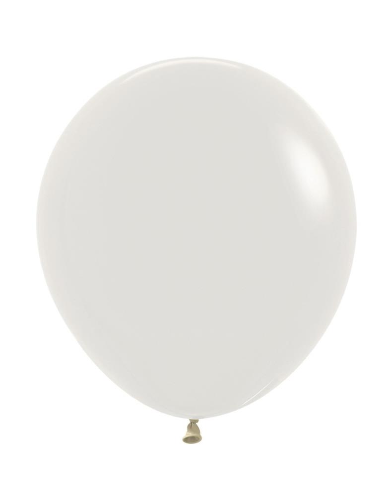 18" Pastel Dusk Cream (25 Stück)