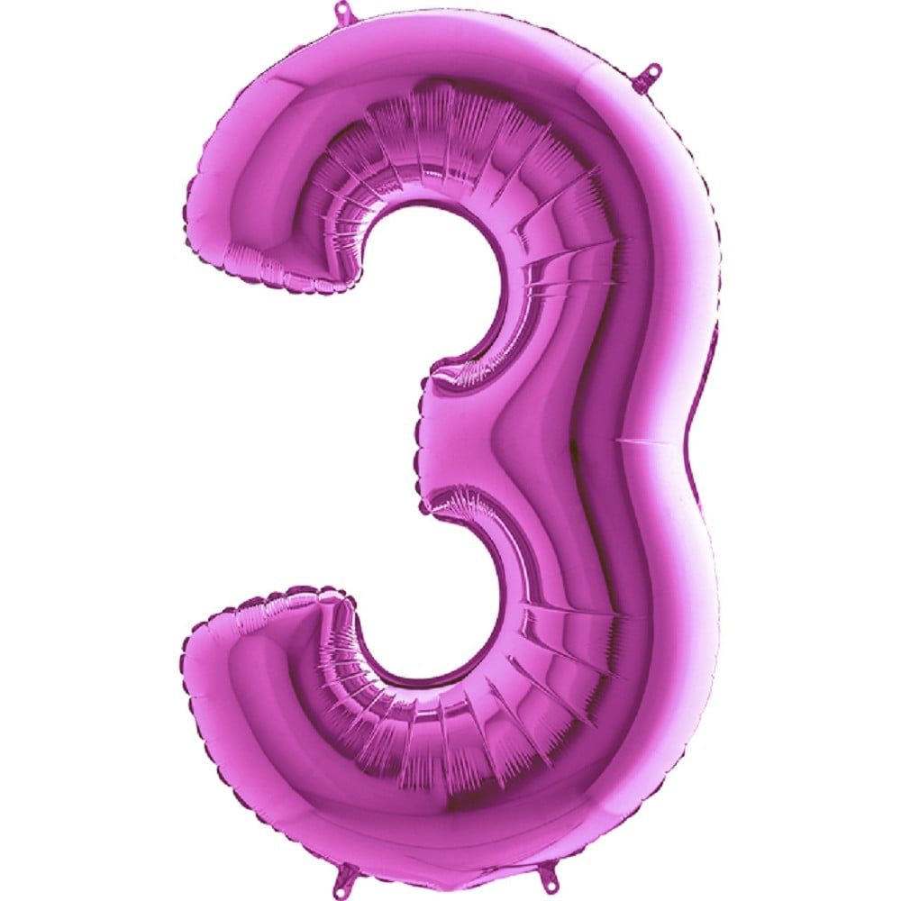 40" Folienzahl "3" Fuxia