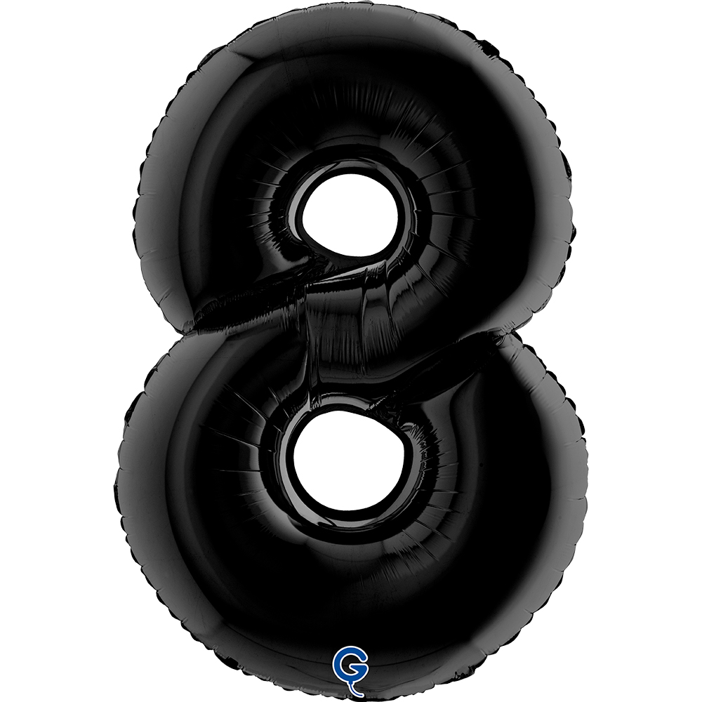 40" Folienzahl "8" Black