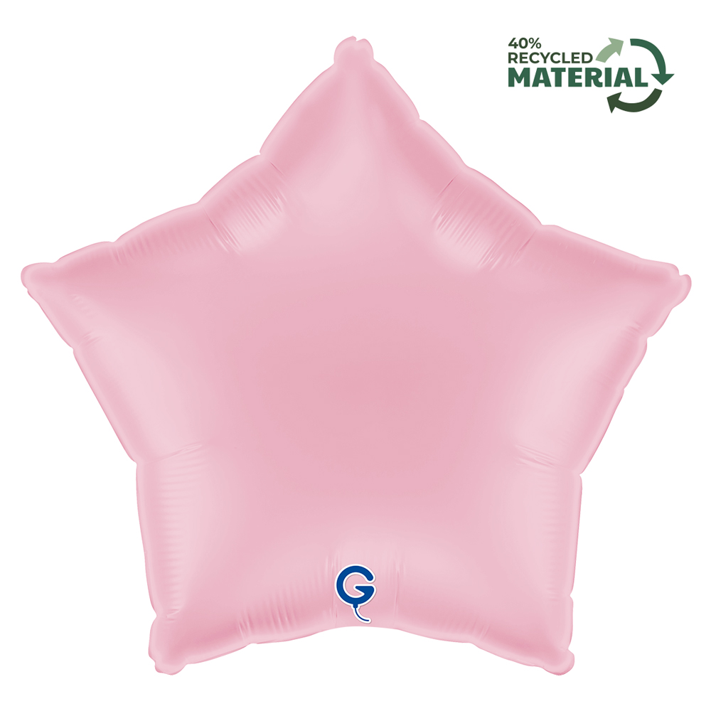 18" Stern Pastel Pink (unverpackt)
