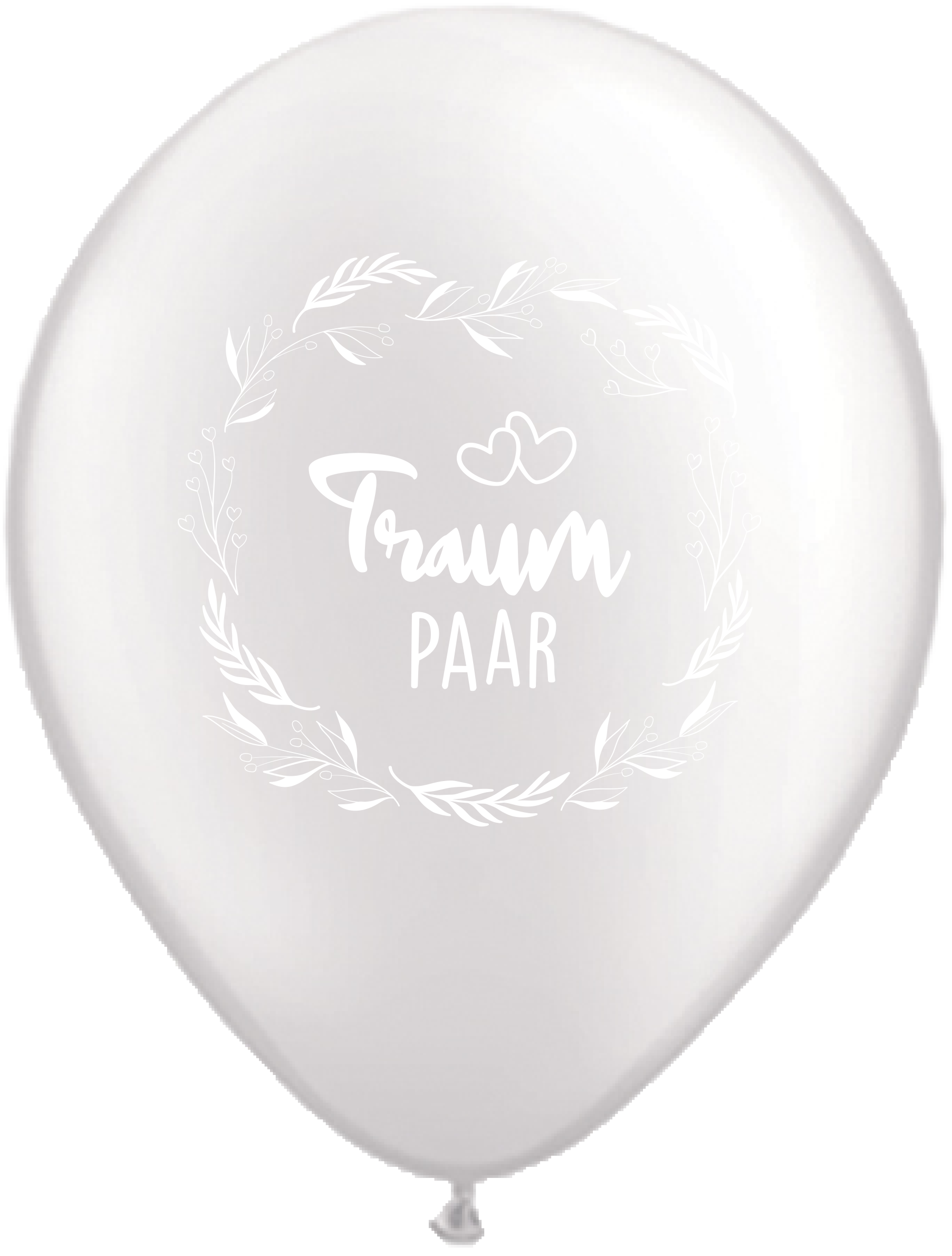 11" Traumpaar Diamond clear (25 Stück)